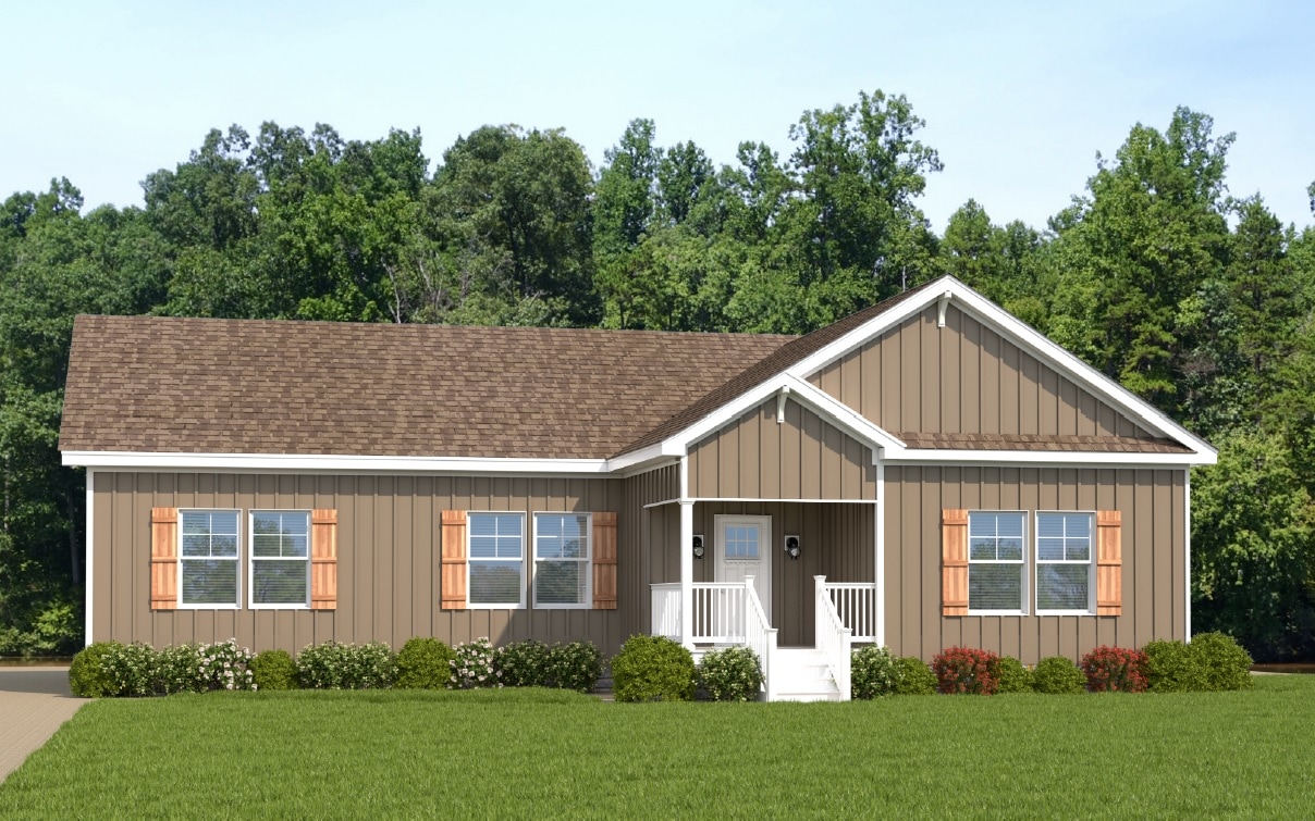 1720 Sq. Ft. Modular Home Floor Plan - Logan Modular Home Style In 